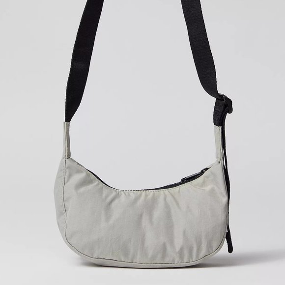 NWT Baggu Mini Crescent Bag - Grey - Picture 4 of 4